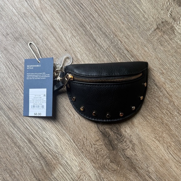 Universal Thread Accessories - Universal Thread Black Pouch with Gold Accents